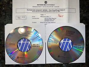 PINK FLOYD Superstar Concert Series Radio Show 2-CD w/cues Show 95-25 silver