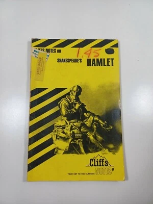 cliffs Notes on shakespeare's Hamlet 1971 paperback - Image 1 of 2