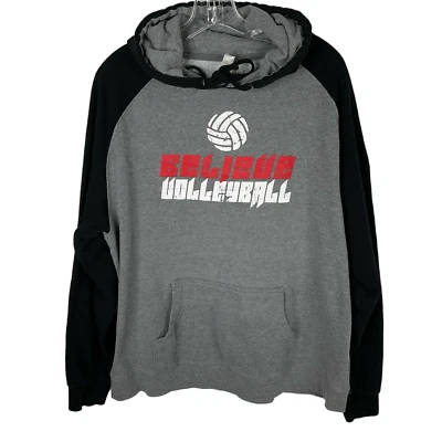 Independent Label Women's Volleyball Hooded Sweatshirt XLarge 2 Tone Long Sleeve - Image 1 of 4