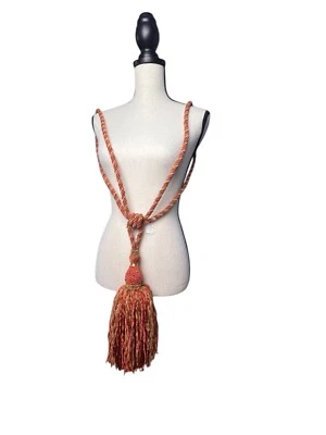 Unbranded Large Multicolor Tassel With Cord For Home Decorations Pre-owned - Image 1 of 4