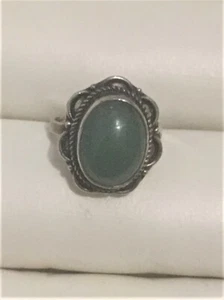 Silver ring size 18 mm. N9 size 16. approx. 5 grams - Picture 1 of 5