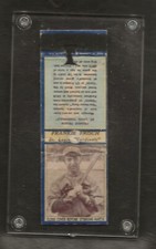 1936 Diamond Match Co. Matchbook Cover with Striker, Frankie Frisch, HOF!
