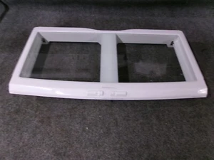 WR32X10614 GE REFRIGERATOR CRISPER COVER WITH GLASS - Picture 1 of 2