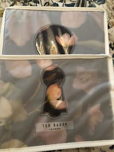 Ted Baker Arboretum Double Duvet Cover & Pillow Cases. Rrp £125 Brand New