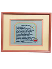 Children Of The Lord Noah’s Ark Framed Cross Stitch