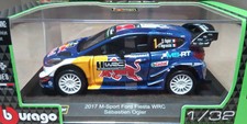 Burago 2017 M-Sport Ford Fiesta WRC Sebastien Ogier 1/32 New in Box diecast car