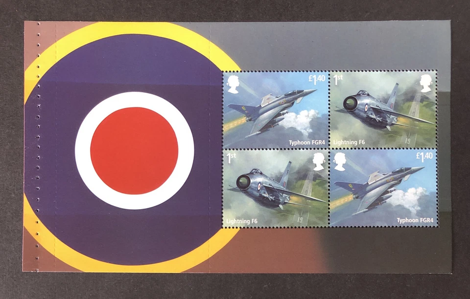 GB 2018 MNH CENTENARIO DE LA RAF FOLLETO PANEL 1 (ex DY25) Foto 1 de 1