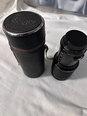 Vivitar Series 1 - 70-210mm F3.5 macro lens used with a Soligar case, untested. - Image 1 of 4