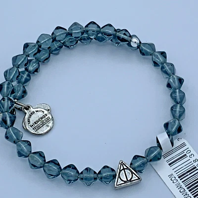 Pulsera Alex And Ani Cristal Azul Cuentas Nueva con Etiquetas A254 Foto 1 de 3