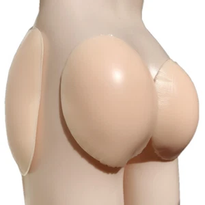 Almohadilla de silicona autoadhesiva de 4 piezas con glúteos engrosados almohadilla de cadera con trasero grande - Imagen 1 de 10