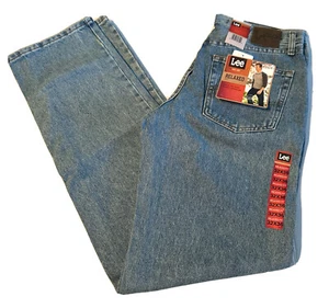 Pantalones de mezclilla Lee para hombre calce relajado pierna ligera cónica piedra clara 32 X 36 nuevos con etiquetas 2055516 - Imagen 1 de 8
