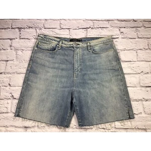 Hudson Hana Mini Biker Shorts Denim Jeans Distressed Damen Größe 34 - Bild 1 von 4