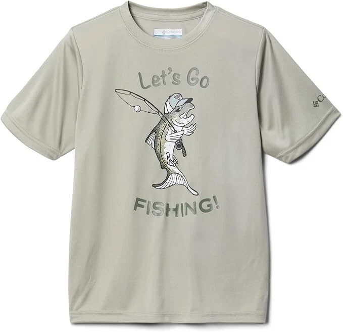 Camiseta de manga corta Columbia para niños Y Terminal Tackle PFG First on Water, azul-XL Foto 1 de 1