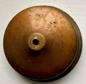 HEAT CAP 3 7/8" FOR LCT TIFFANY FAVRILE SHADE, VERY NICE Brass Original - Picture 1 of 8