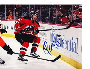 NEW JERSEY DEVILS SERGEI KALININ SIGNED 8X10 - Picture 1 of 1