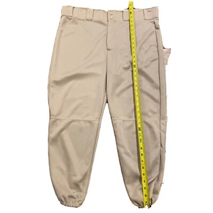 Rawlings Adult Heavyweight Belt Loop, Grey Baseball Pants X Large, NWT - Picture 1 of 4