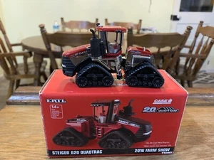Ertl Case Ih Steiger 620 Quadtrac 2016 Farm Show 1/64 Scale DieCast CHROME CHASE - Picture 1 of 5