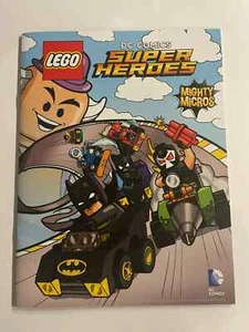 Lego DC Super Heros SDCC 2016 Promo Comic Book Mighty Micros With Poster Batman - Picture 1 of 2