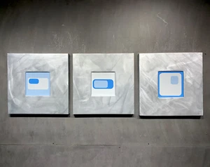 Nicholas Yust - First Abstract Metal Wall Fine Art Rare Original One of a Kind - Picture 1 of 12