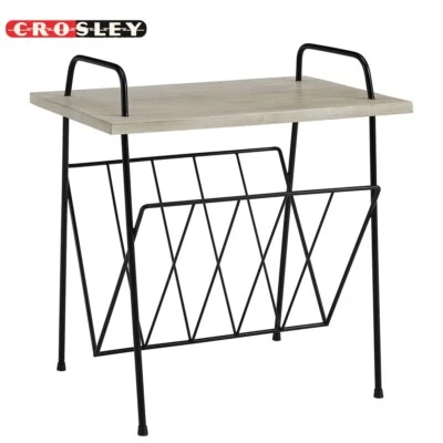 Soporte Tocadiscos Crosley ST77-NA Wiltshire con Almacenamiento de Discos, Natural Foto 1 de 4