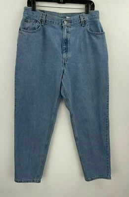 Vtg Levis 550 Mom Jeans 16 Tapered Relaxed Fit Light Wash High Rise 32x28 ret - Image 1 of 4