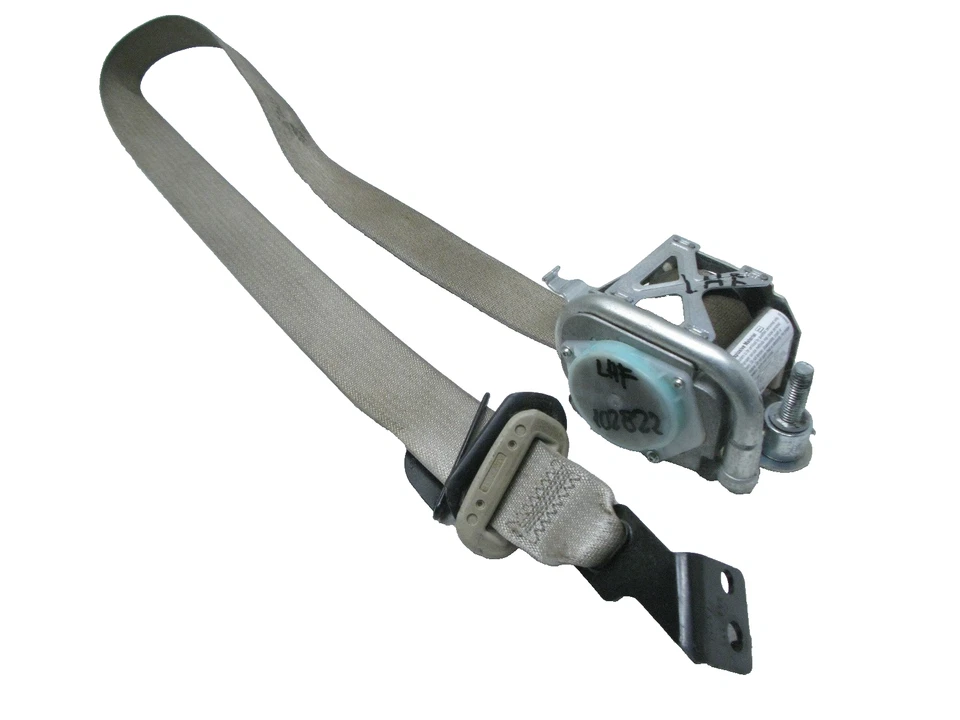 Cadillac DTS 2008-2011 retractor de cinturón de seguridad delantero izquierdo bronceado OEM Foto 1 de 4