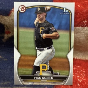 2023 Bowman Draft Paul Skenes #BD-14 1st Bowman Pittsburgh Pirates - Bild 1 von 2