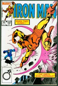 Iron Man 187 en estado bastante bueno 8,0 Marvel 1984 - Imagen 1 de 3