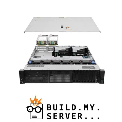 HP ProLiant DL380 G10 Server 2.50Ghz 40-Core 128GB RAM 2x 960GB SSD + 6x New 1TB - Image 1 of 4