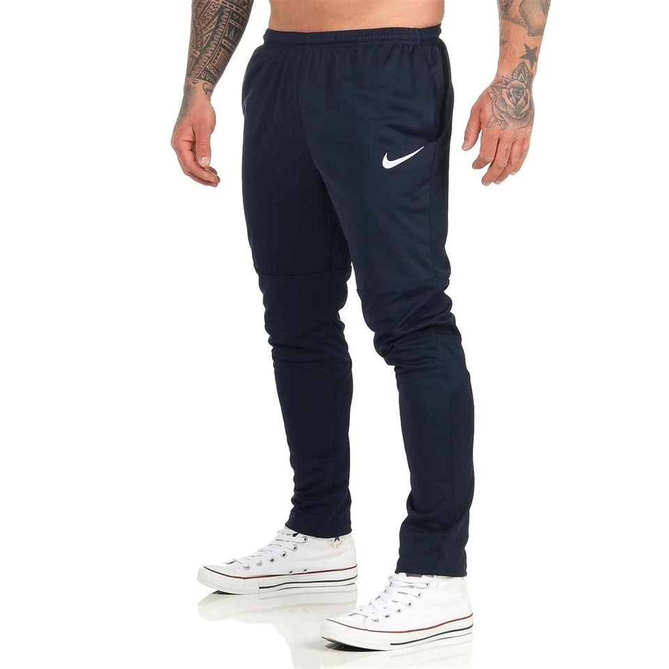 Nike Dry Park 20 Herren Trainingshose - Gr. S, Obsidian/Weiß (BV6877-410)
