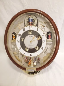 Seiko Melodies in Motion Beatles Wall Clock –Musical Quartz - Picture 1 of 10