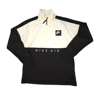 Jaqueta Nike AIR masculina pequena preta anorak leve manga longa 1/2 zíper tamanho P - Imagem 1 de 4