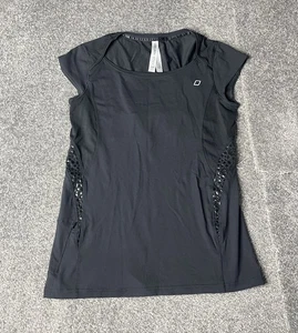 Camiseta sin mangas Lorna Jane Excel para mujer grande negra camisa activa para dama - Imagen 1 de 13