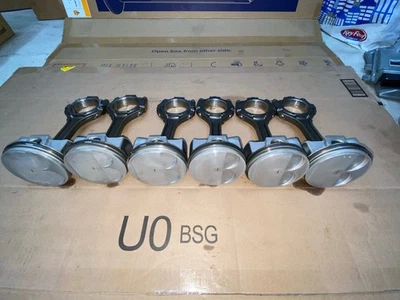 Nissan 370Z Infinity G37 VQ37VHR 2009-2015 3,7 L V6 pistones con varilla de conexión Foto 1 de 4