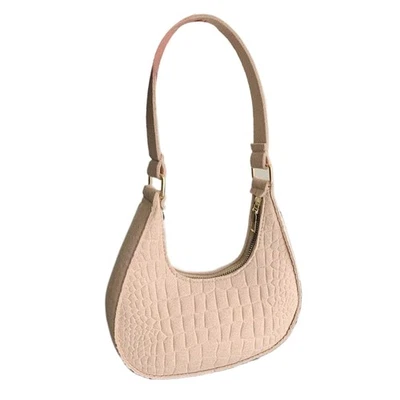 2024 NEW Armpit Bag Felts Shoulder Bags for Girl Women Crescent Bag - Bild 1 von 4