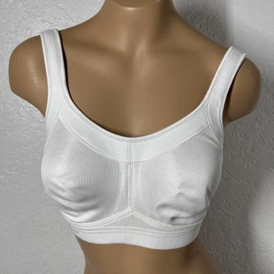 Sujetador deportivo Anita Active Momentum para mujer 30D inalámbrico blanco sin relleno Foto 1 de 4
