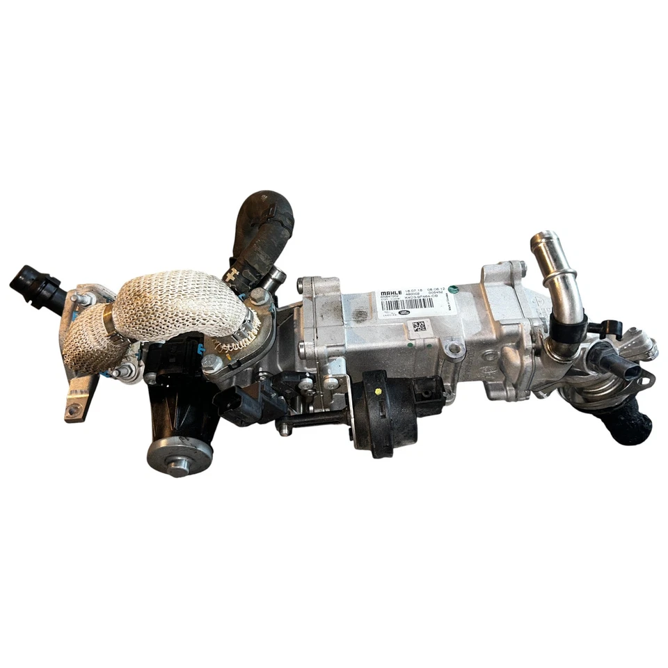 Jaguar F-Pace 20d X761 EGR Valve Exhaust Radiator G4D3-9D475-AD K4D3-9F464-CB - Image 1 of 1