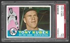 1960 Topps #83 Tony Kubek - PSA 7 NR MT - Hall of Famer - New York Yankees