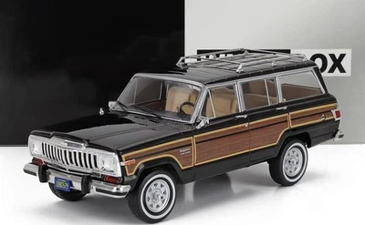 Nuevo Jeep Grand Wagoneer Año 1981 Negro 1:24 WhiteBox Diecast Model Car Foto 1 de 3