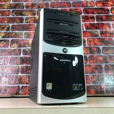 eMachines a6130n PC Retro Gaming AMD Athlon 2.40GHz 3GB RAM (Windows Vista) - Image 1 of 4