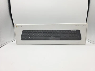 Microsoft Bluetooth Wireless Black Keyboard Model 1898 Open Box - Image 1 of 4