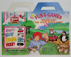 1988 Wendy's Good Stuff Gang Teddy Bear Rare Fast Food Empty Happy Meal Kids Box