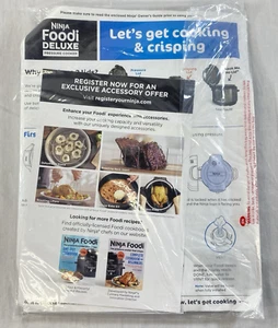 Ninja Foodi FD401 Owners Manual And Deluxe Pressure Cooker Recipe Cook Book - Picture 1 of 6