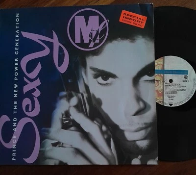 MAXI 45t. 12" PRINCE AND THE NEW POWER SEXY MF Pop Funk Bon Etat - Photo 1/2