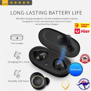 Auriculares Premium con Caja de Carga TWS-A1 Auriculares Bluetooth 5.0 Verdaderos Inalámbricos - Imagen 1 de 14