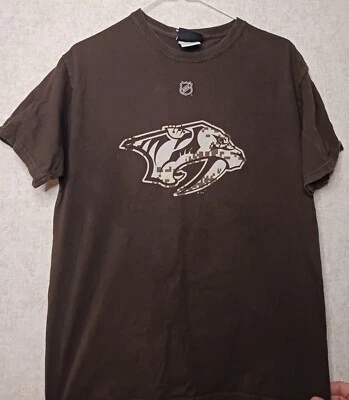 Nashville Predators Reebok Mens Size Medium T Shirt #6 Shea Weber - Image 1 of 4