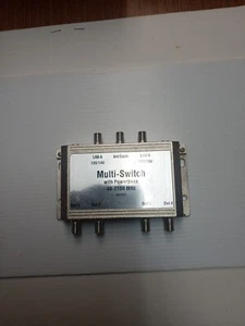 3x4 Multi-Switch with Powerpass Digital Video TV Cable Satellite - Picture 1 of 3