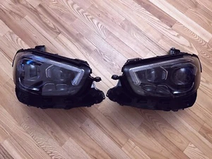 MERCEDES E-Class W213 LED MULTIBEAM HEADLAMPS Facelift RIGHT and LEFT Original - Picture 1 of 9