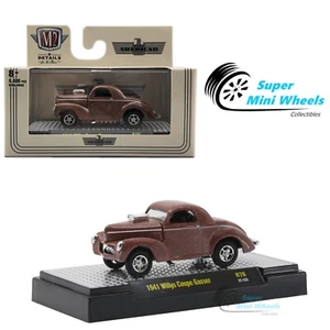 M2 Machines 1:64 - 1941 Willys Coupe Gasser Brown - R70 21-123 - Picture 1 of 2
