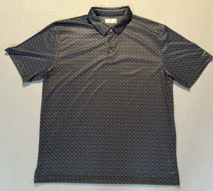 Grand Slam Polo Shirt Men's XL Golf Performance Short Sleeve GRAY w/ Golf bags - Picture 1 of 9